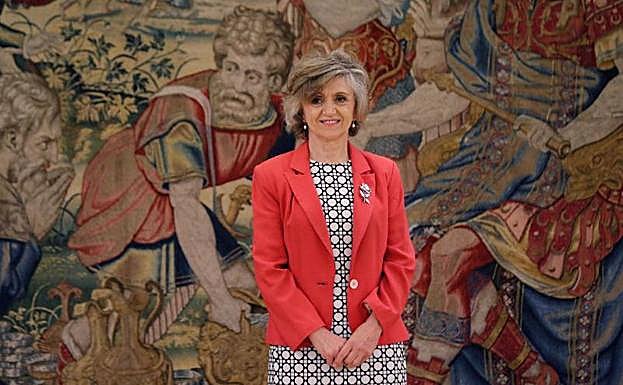 La nueva ministra de Sanidad, María Luisa Carcedo.