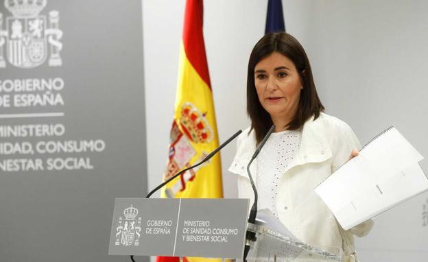 La carta de despedida de Carmen Montón