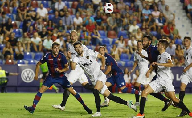 Atlético Levante-Valencia Mestalla.