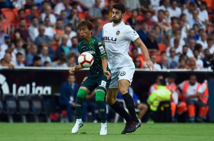 Estas son las mejores imágenes del partido de la jornada 4 de la Liga en Mestalla