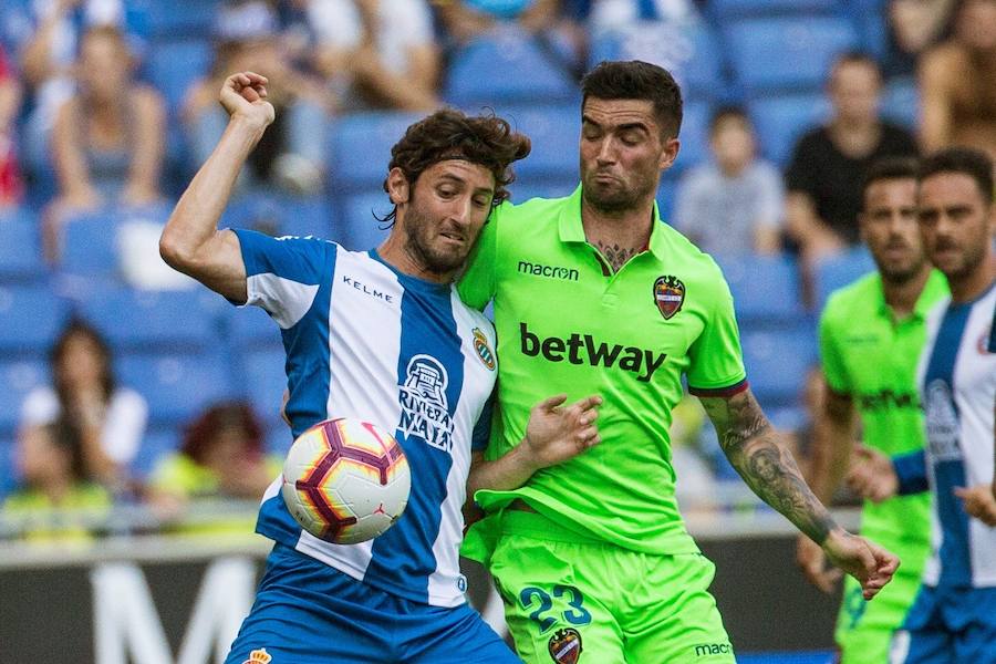 Estas son las imágenes que deja el partido de la cuarta jornada de Liga en Cornellà