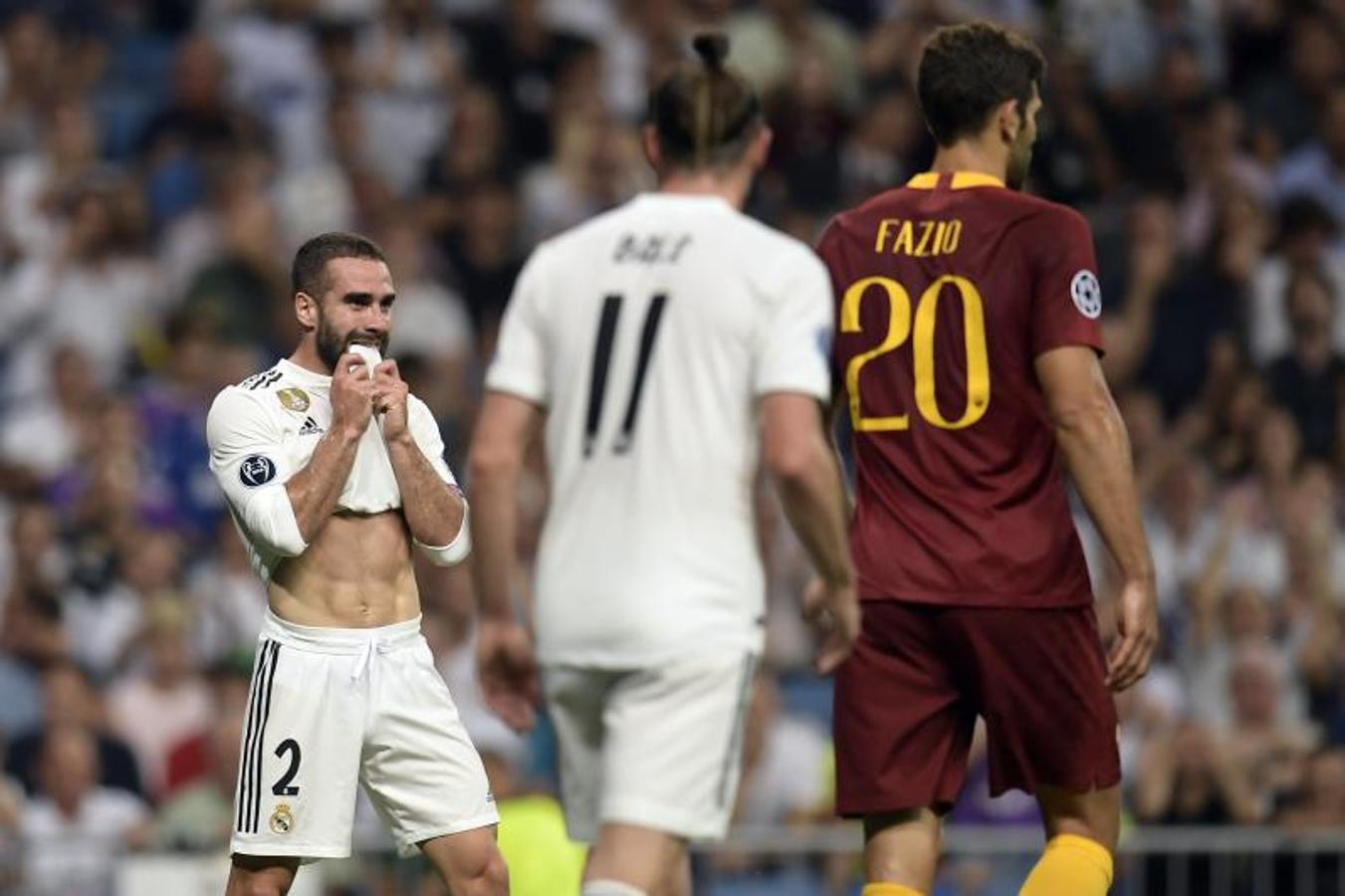 Fotos: El Real Madrid-Roma, en imágenes