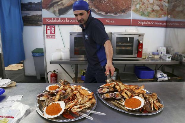 En MarisGalicia preparan los platos al momento. 