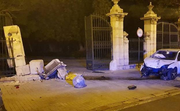 Otro grave accidente en la curva de Viveros