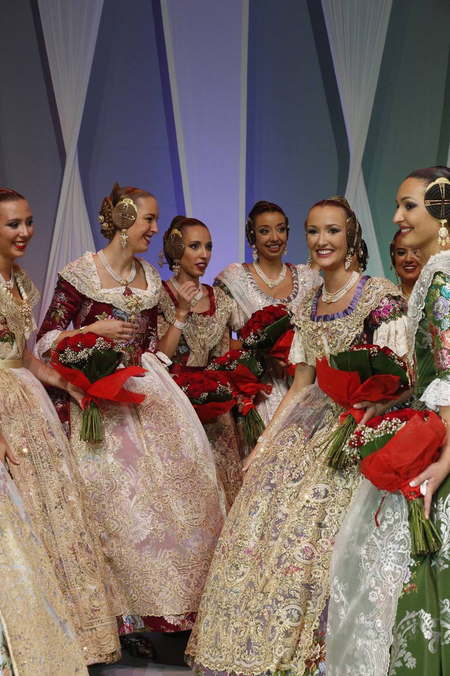 Fotos: Elección de las Cortes de Honor de las Fallas 2019: gala en la Fuente de San Luis