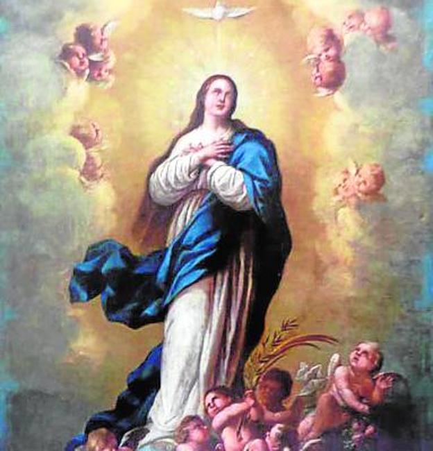 Inmaculada con Ángeles.