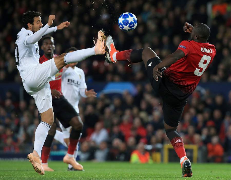 Estas son las imágenes que deja el paso del conjunto blanquinegro por Old Trafford en la segunda jornada de Champions League