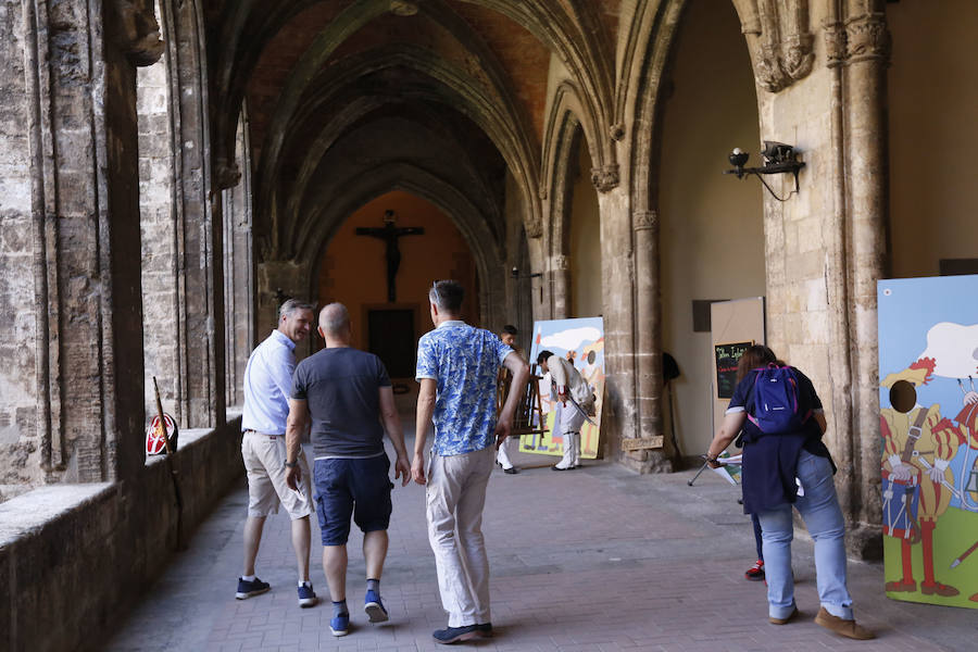 Fotos: Capitanía General de Valencia celebra una nueva jornada de puertas abiertas del Convento de Santo Domingo
