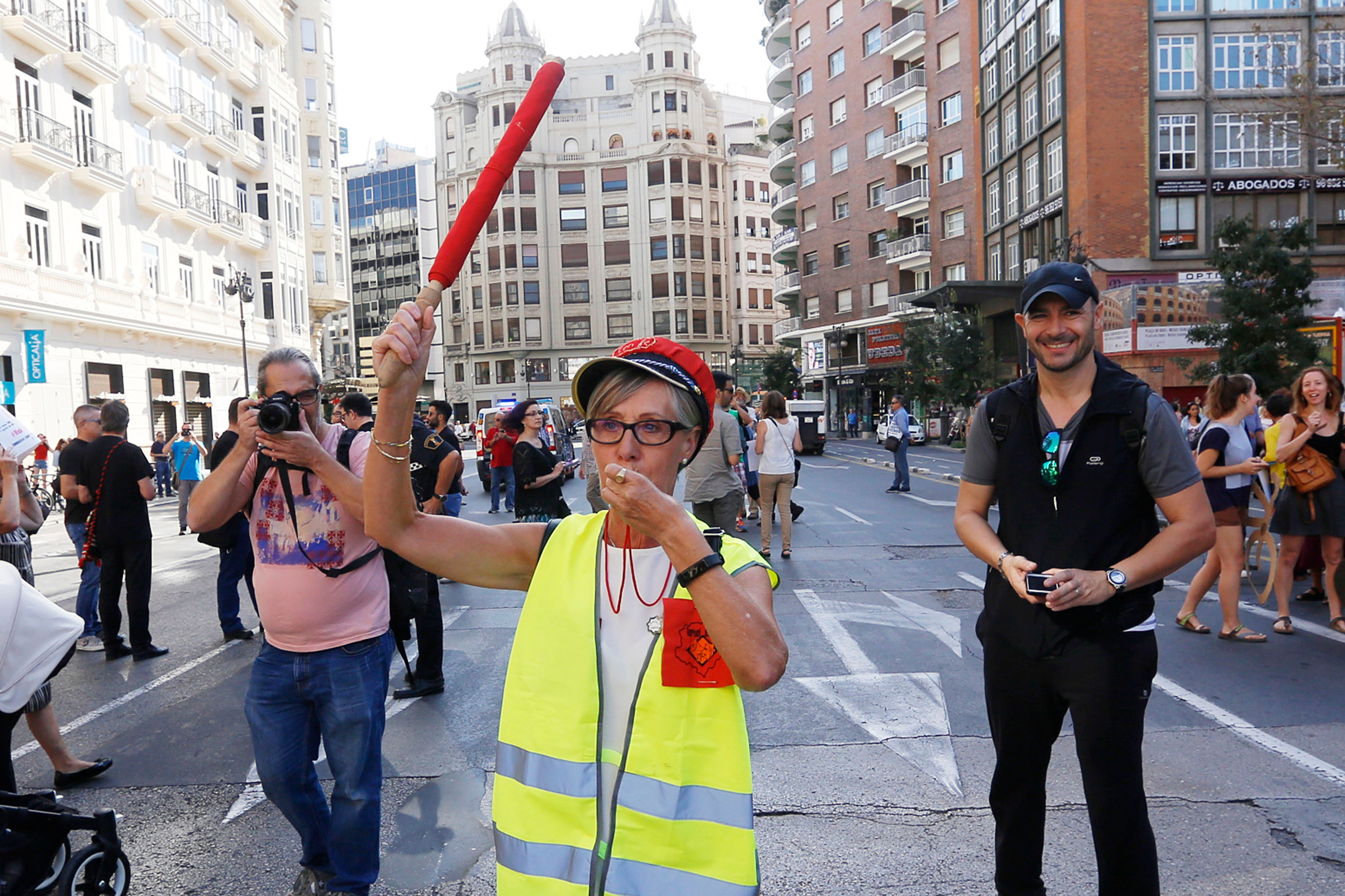 Fotos: Manifestación por el Corredor Cantábrico-Mediterráneo en Valencia