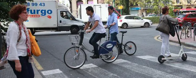 Ordenanza de bicicletas y patinetes en valencia 2018