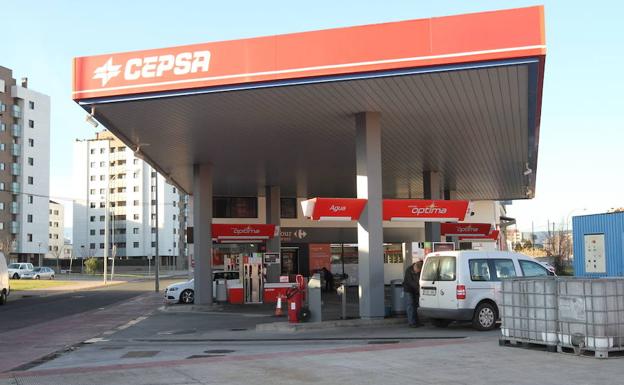 Imagen de archivo de una gasolinera de Cepsa. 