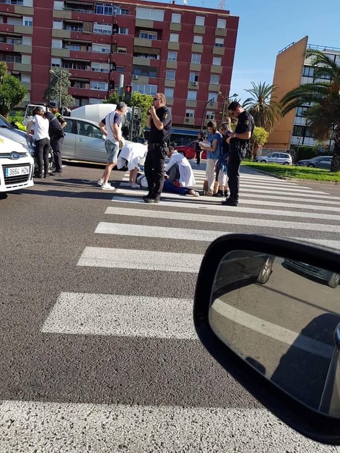 Accidentes en la avenida del Cid.