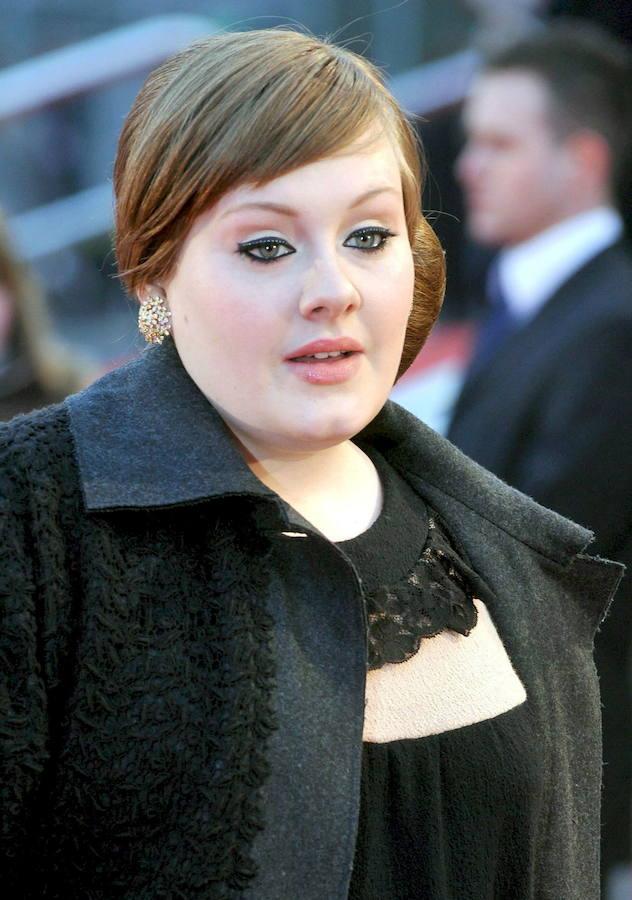 La cantante Adele.