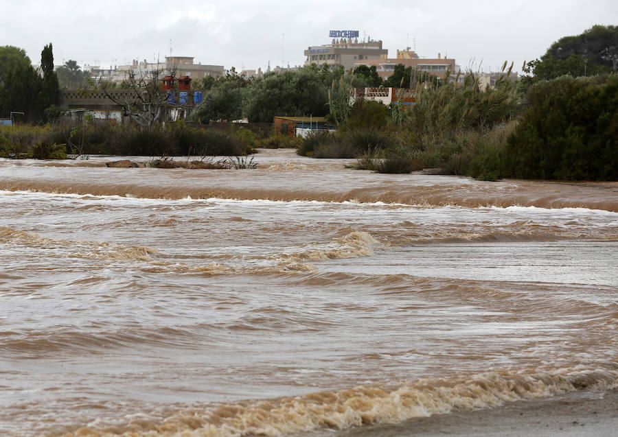 Efectos de la gota fría en Canet.