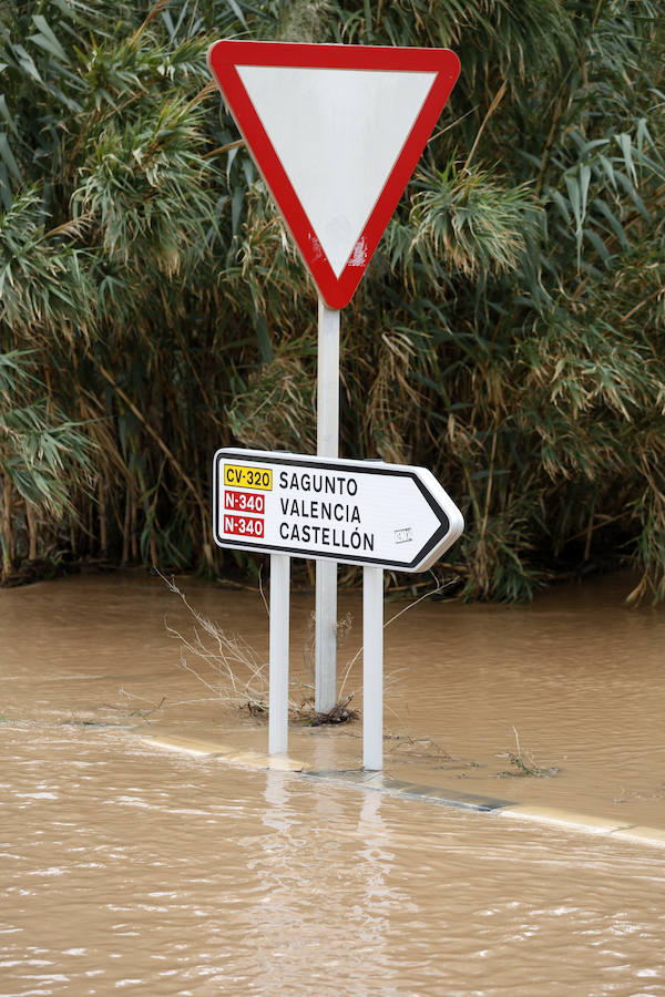 Efectos de la gota fría en Canet.