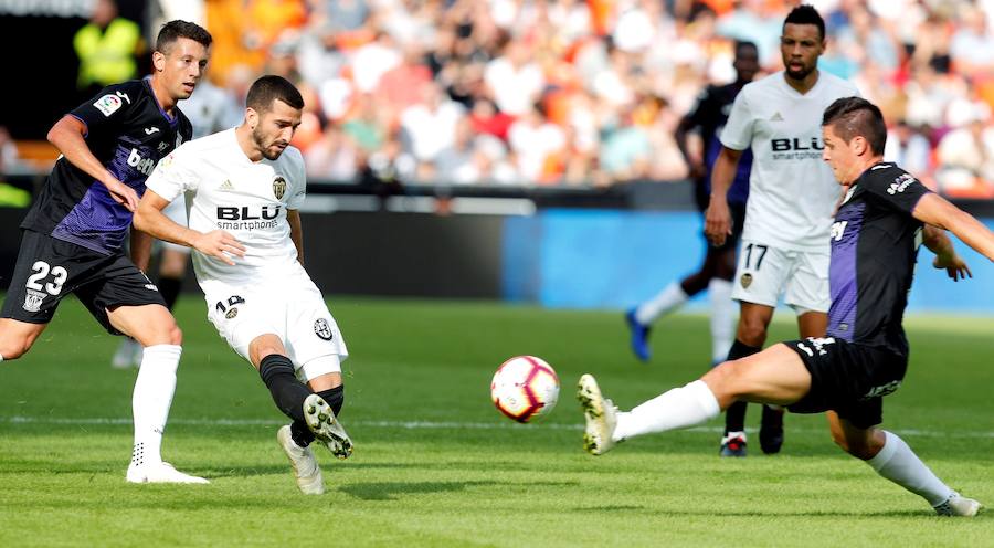 Estas son las imágenes que deja el partido de la novena jornada de LaLiga en Mestalla