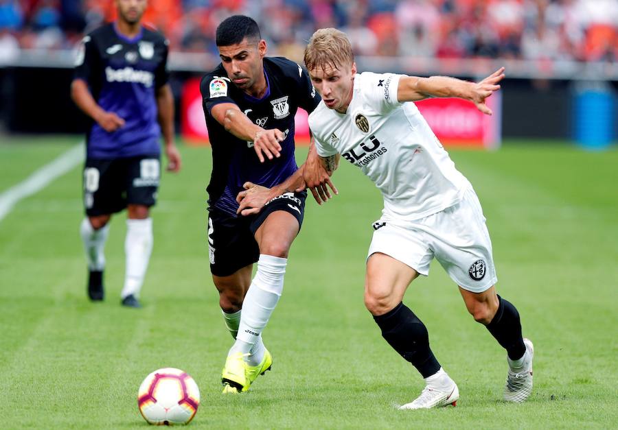 Estas son las imágenes que deja el partido de la novena jornada de LaLiga en Mestalla