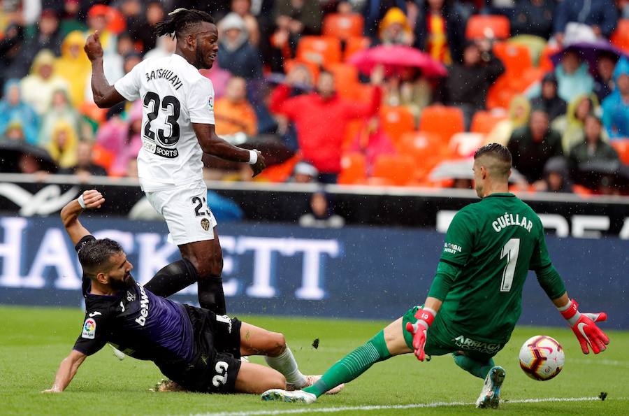 Estas son las imágenes que deja el partido de la novena jornada de LaLiga en Mestalla