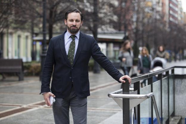 Santiago Abascal, presidente nacional de Vox. 