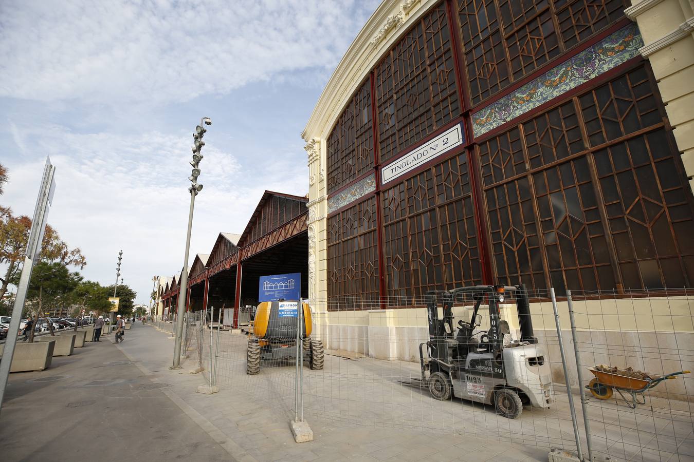 Fotos: Rehabilitación del Tinglado 2 del puerto de Valencia, en la Marina