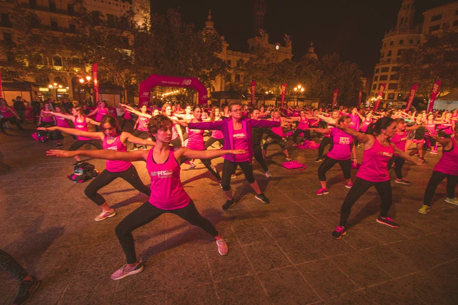 Miles de personas han acudido al evento que se ha celebrado en la plaza del Ayuntamiento de Valencia