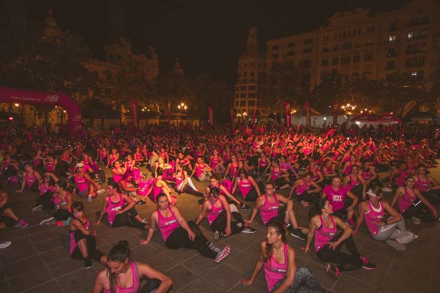 Miles de personas han acudido al evento que se ha celebrado en la plaza del Ayuntamiento de Valencia