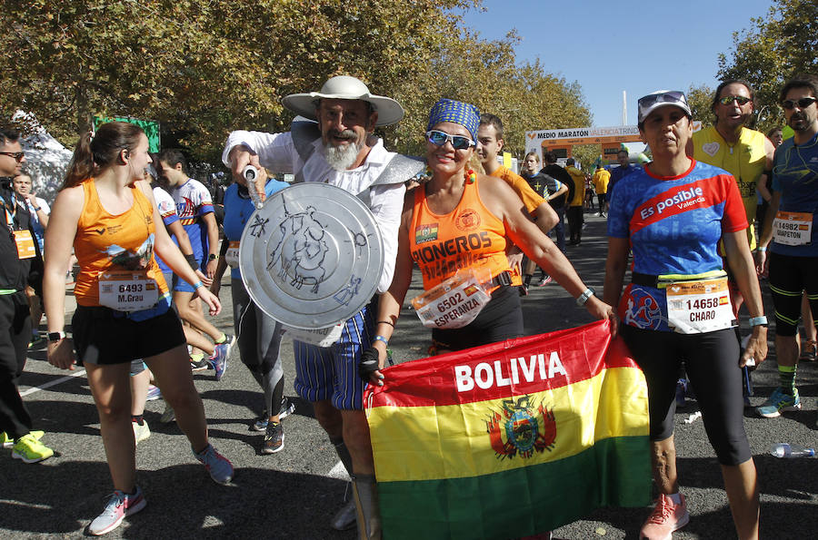 Fotos: Las imágenes más curiosas de la Media Maratón