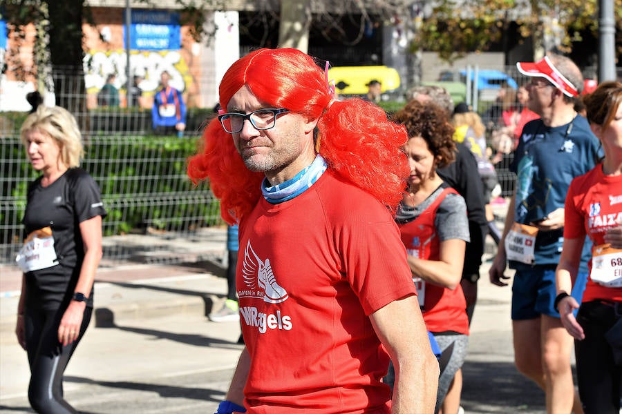 Fotos: Las imágenes más curiosas de la Media Maratón