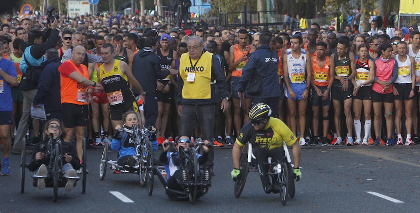 Más de 15.500 corredores participan en una prueba rapidísima que ya ostentaba el récord mundial femenino.