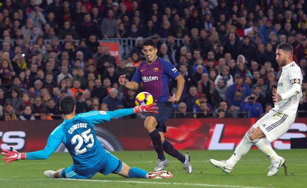 Imagen del partido en Camp Nou.