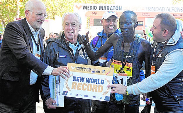 «El récord es la guinda al trabajo de estos años»