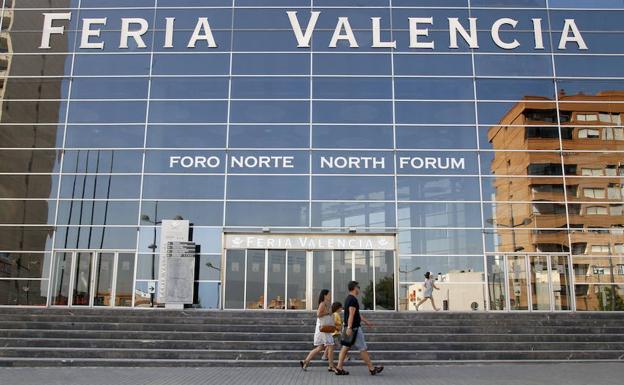 Acceso a Feria Valencia. 