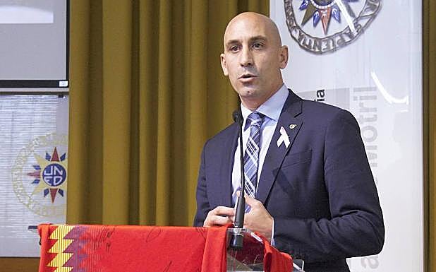 Luis Rubiales, presidente de la Federación. 