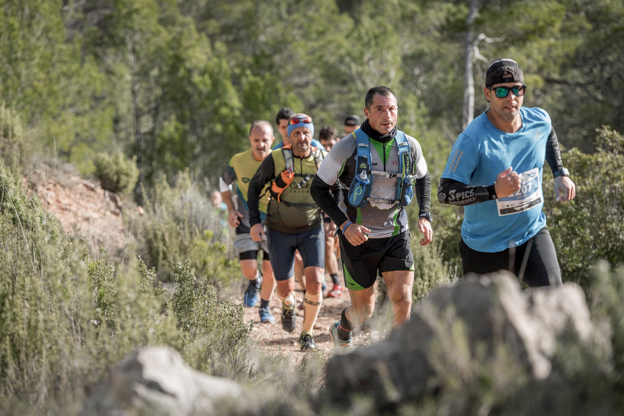 Galería de fotos de la carrera de 15 kilómetros del Trail de Montanejos celebrado el pasado 3 de noviembre