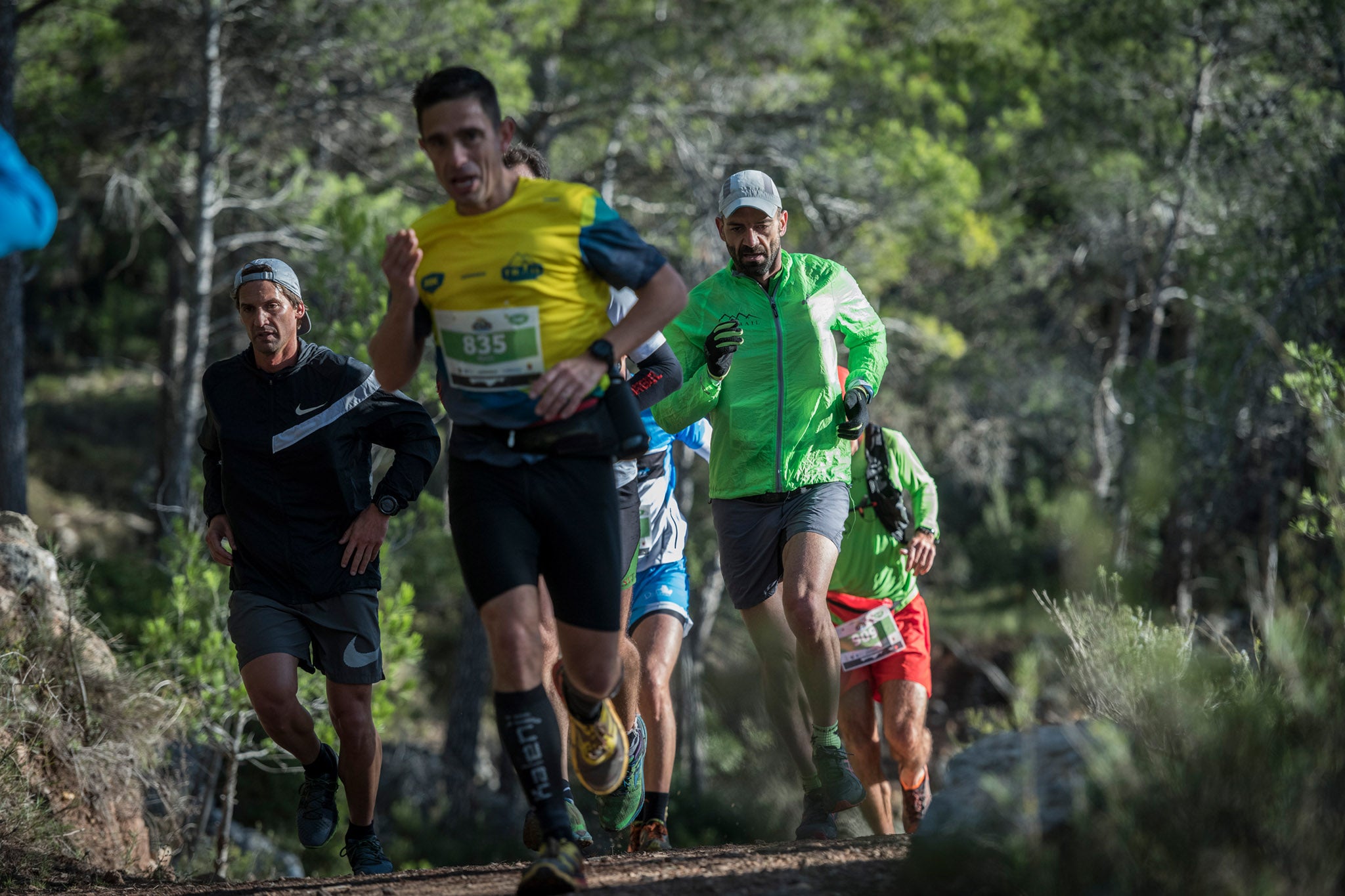 Galería de fotos de la carrera de treinta kilómetros celebrada el domingo 4 de noviembre en el Trail de Montanejos.