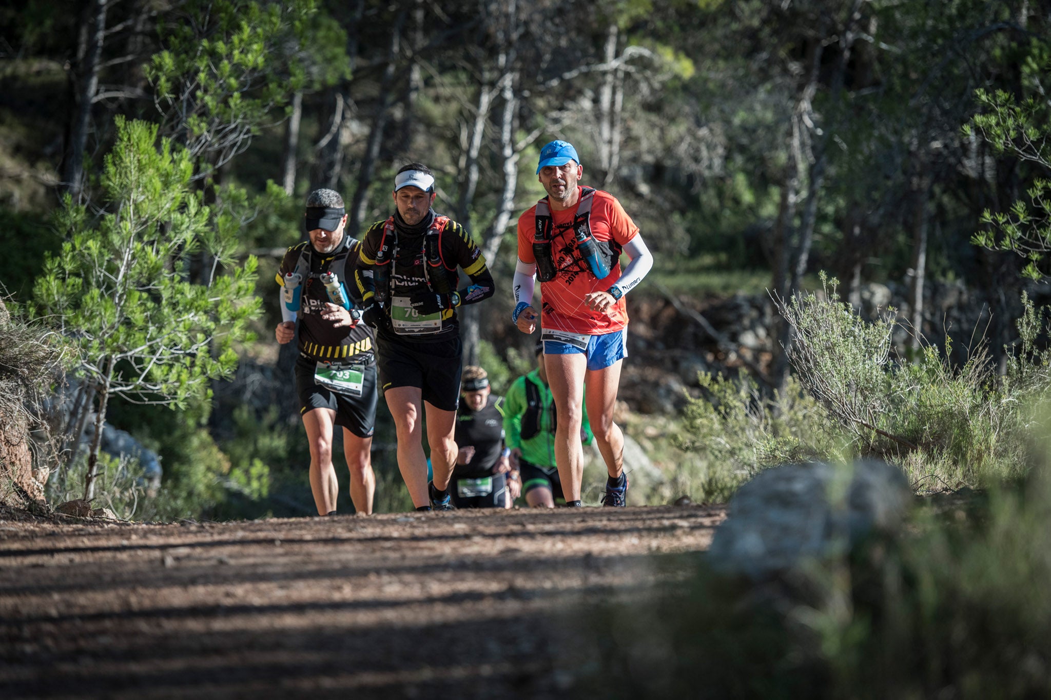 Galería de fotos de la carrera de treinta kilómetros celebrada el domingo 4 de noviembre en el Trail de Montanejos.