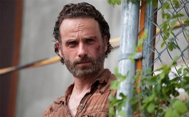 El actor británico Andrew Lincoln en el papel de Rick Grimes.