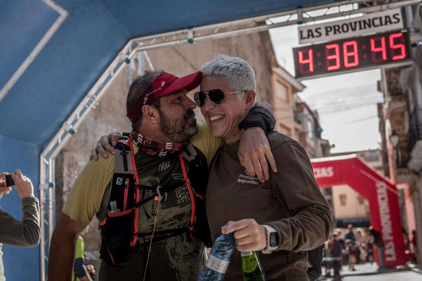 Galería de fotos de la llegada a meta de la carrera de 30 kilómetros del Trail de Montanejos 2018