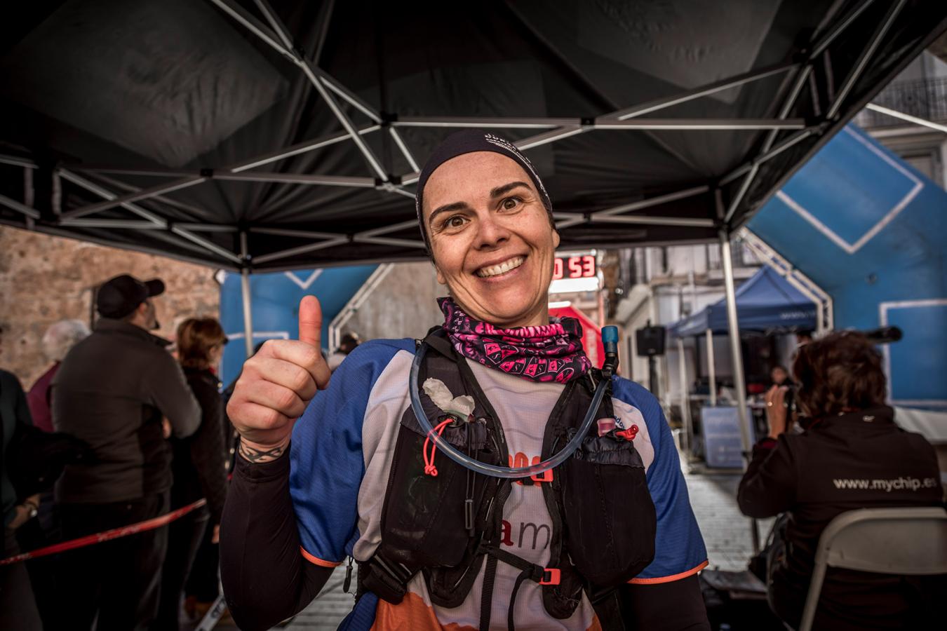 Galería de fotos de la llegada a meta de la carrera de 30 kilómetros del Trail de Montanejos 2018