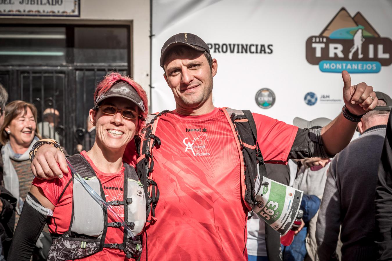 Galería de fotos de la llegada a meta de la carrera de 30 kilómetros del Trail de Montanejos 2018