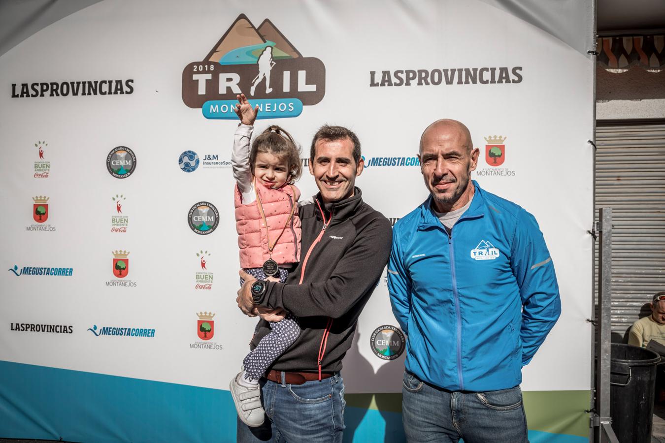 Galería de fotos de la llegada a meta de la carrera de 30 kilómetros del Trail de Montanejos 2018