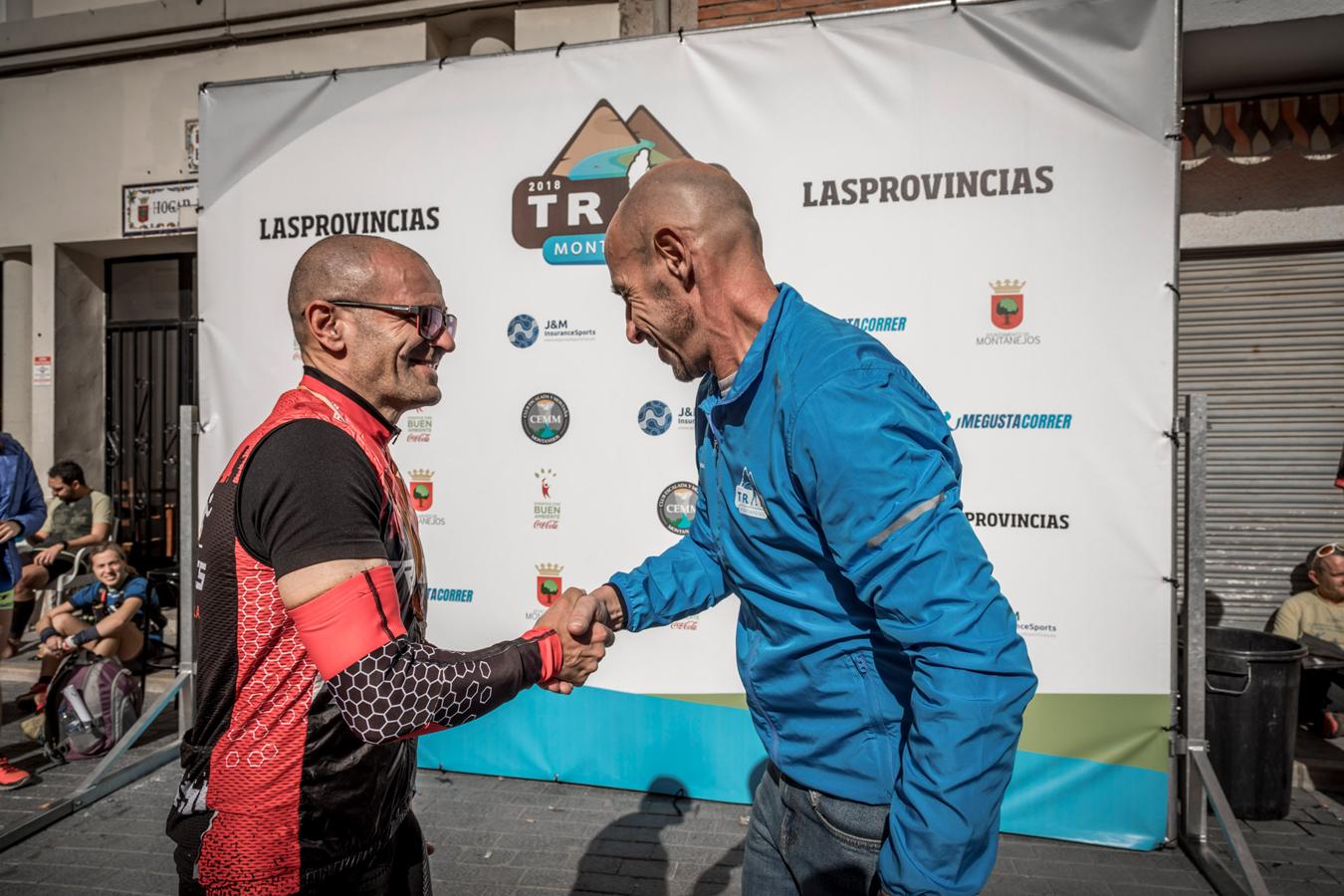 Galería de fotos de la llegada a meta de la carrera de 30 kilómetros del Trail de Montanejos 2018