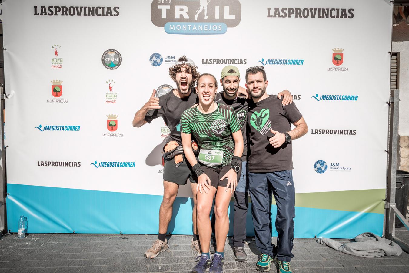 Galería de fotos de la llegada a meta de la carrera de 30 kilómetros del Trail de Montanejos 2018