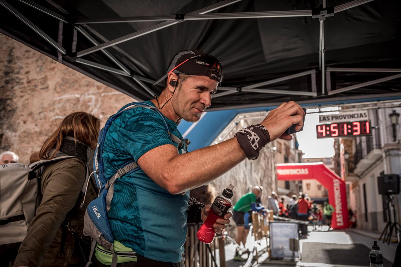 Galería de fotos de la llegada a meta de la carrera de 30 kilómetros del Trail de Montanejos 2018