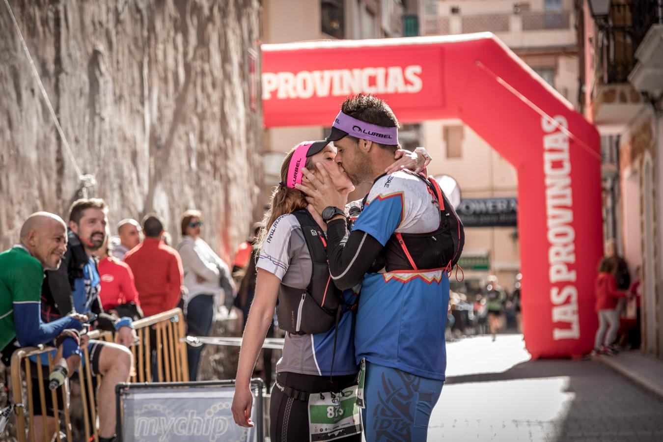 Galería de fotos de la llegada a meta de la carrera de 30 kilómetros del Trail de Montanejos 2018