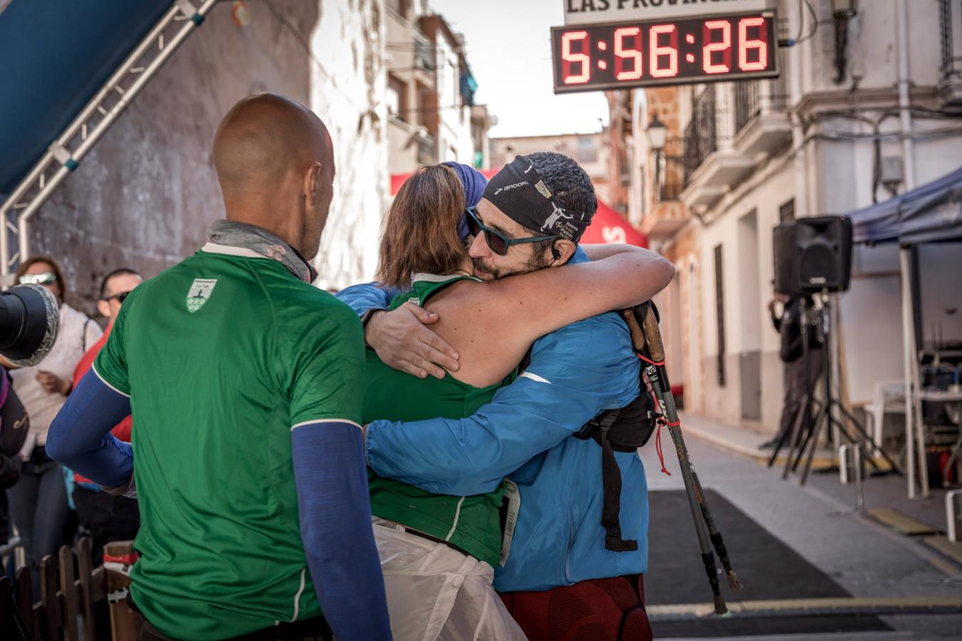 Galería de fotos de la llegada a meta de la carrera de 30 kilómetros del Trail de Montanejos 2018