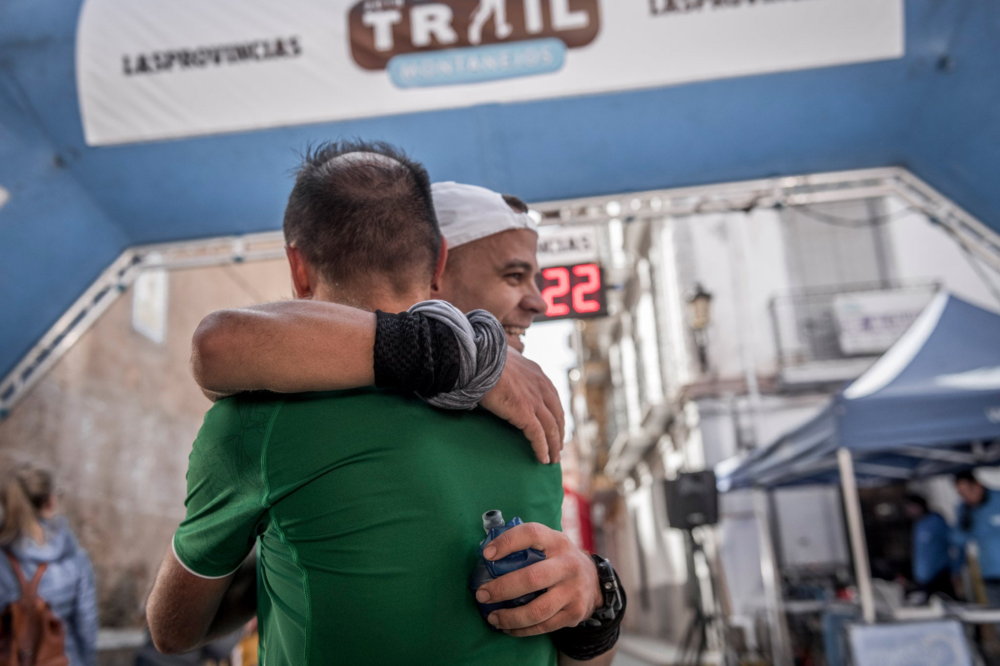 Galería de fotos de la llegada a meta de la carrera de 30 kilómetros del Trail de Montanejos 2018