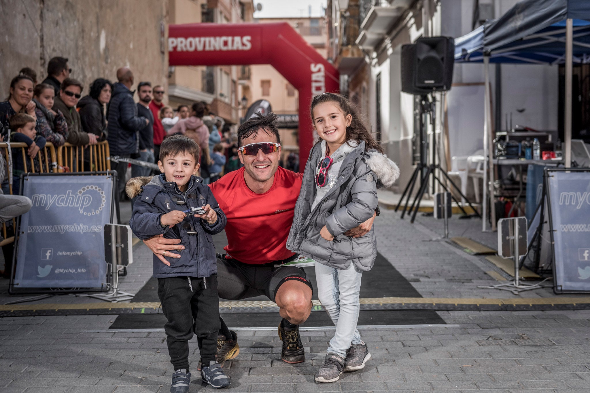 Galería de fotos de la llegada a meta de la carrera de 30 kilómetros del Trail de Montanejos 2018