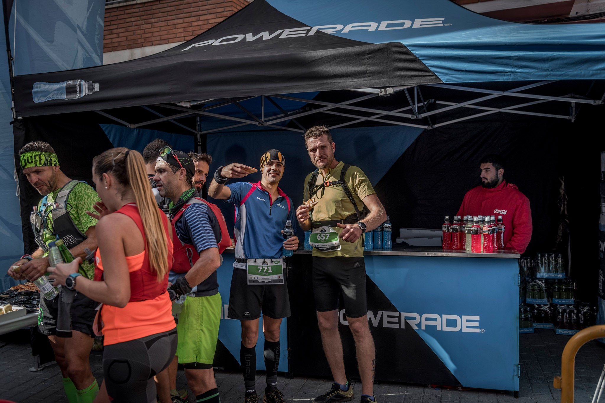 Galería de fotos de la llegada a meta de la carrera de 30 kilómetros del Trail de Montanejos 2018