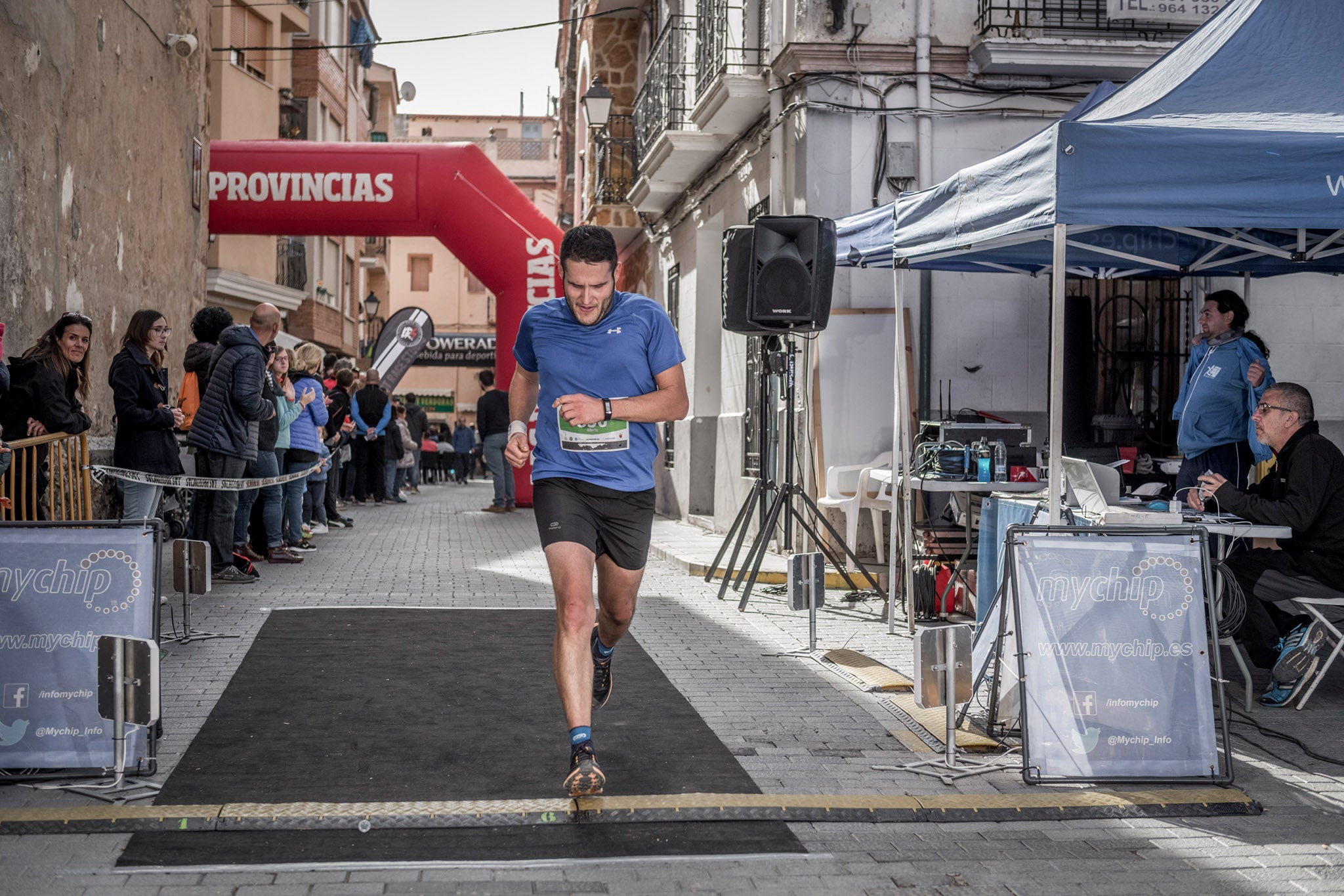 Galería de fotos de la llegada a meta de la carrera de 30 kilómetros del Trail de Montanejos 2018